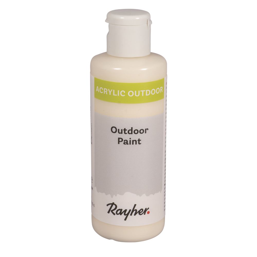 Outdoor Paint Acrylfarbe elfenbein 80 ml