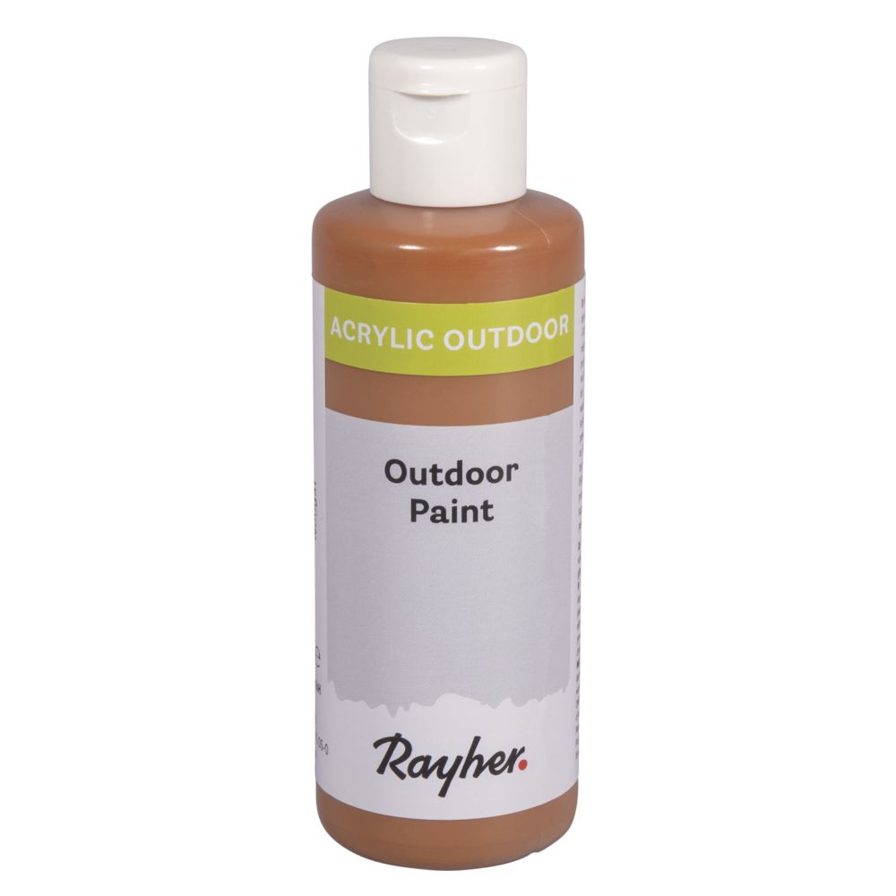 Acrylfarbe Outdoor Paint nougat, 80 ml