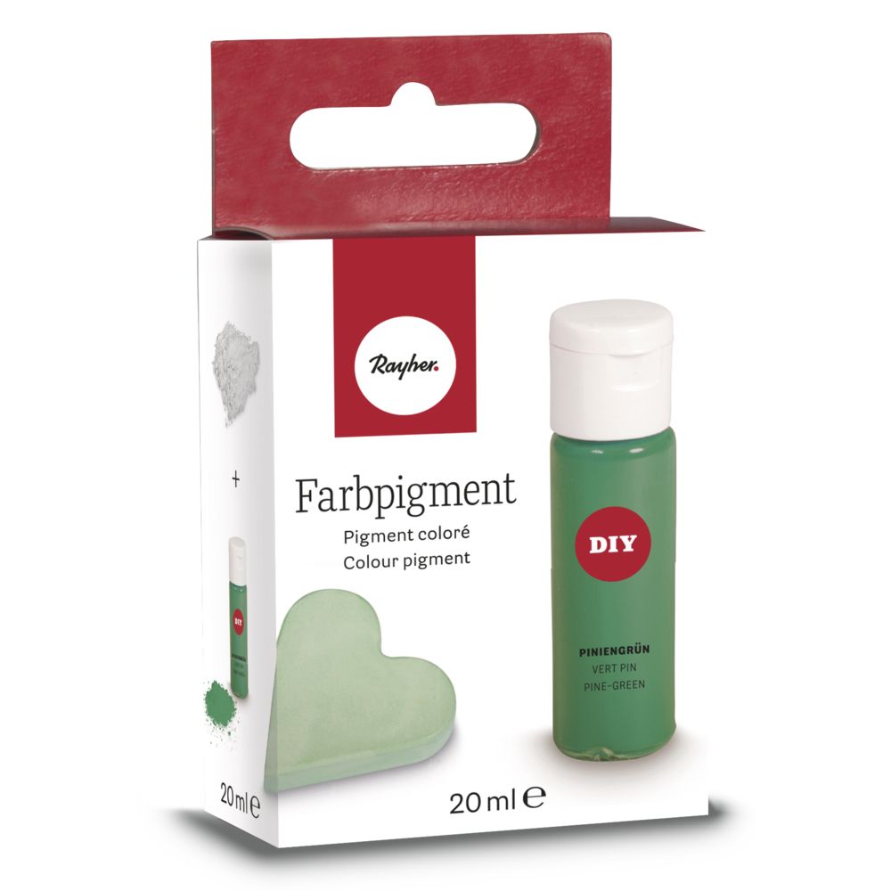 Farbpigment, piniengrün