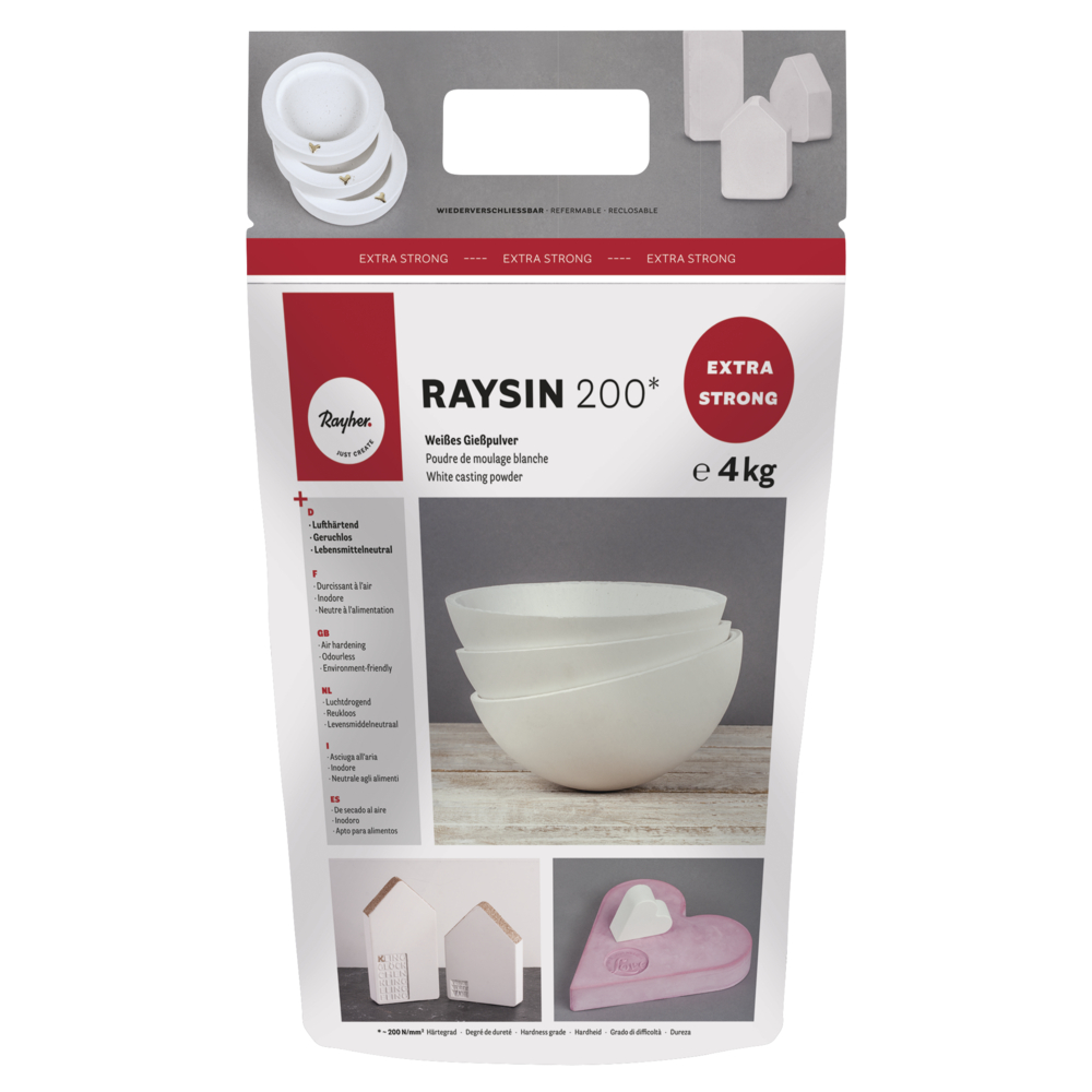 Raysin 200 Gießpulver weiß 4 kg