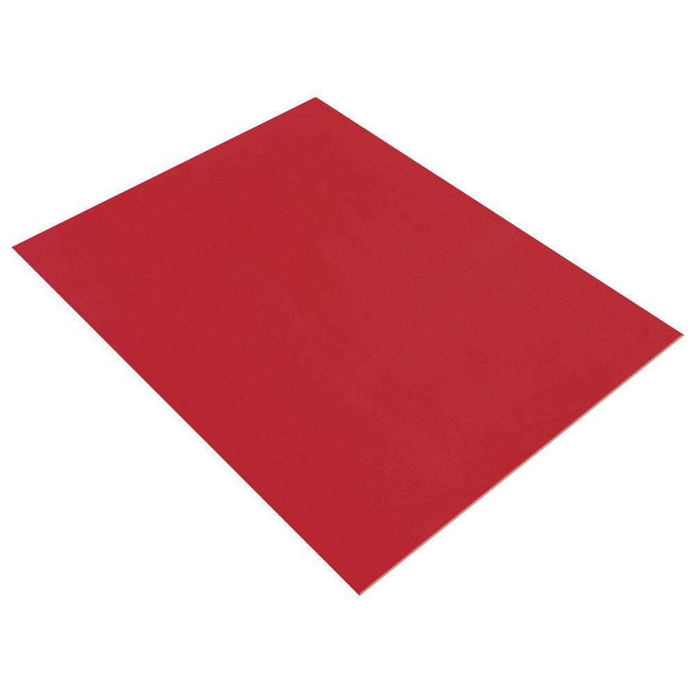 Moosgummi Platte rot