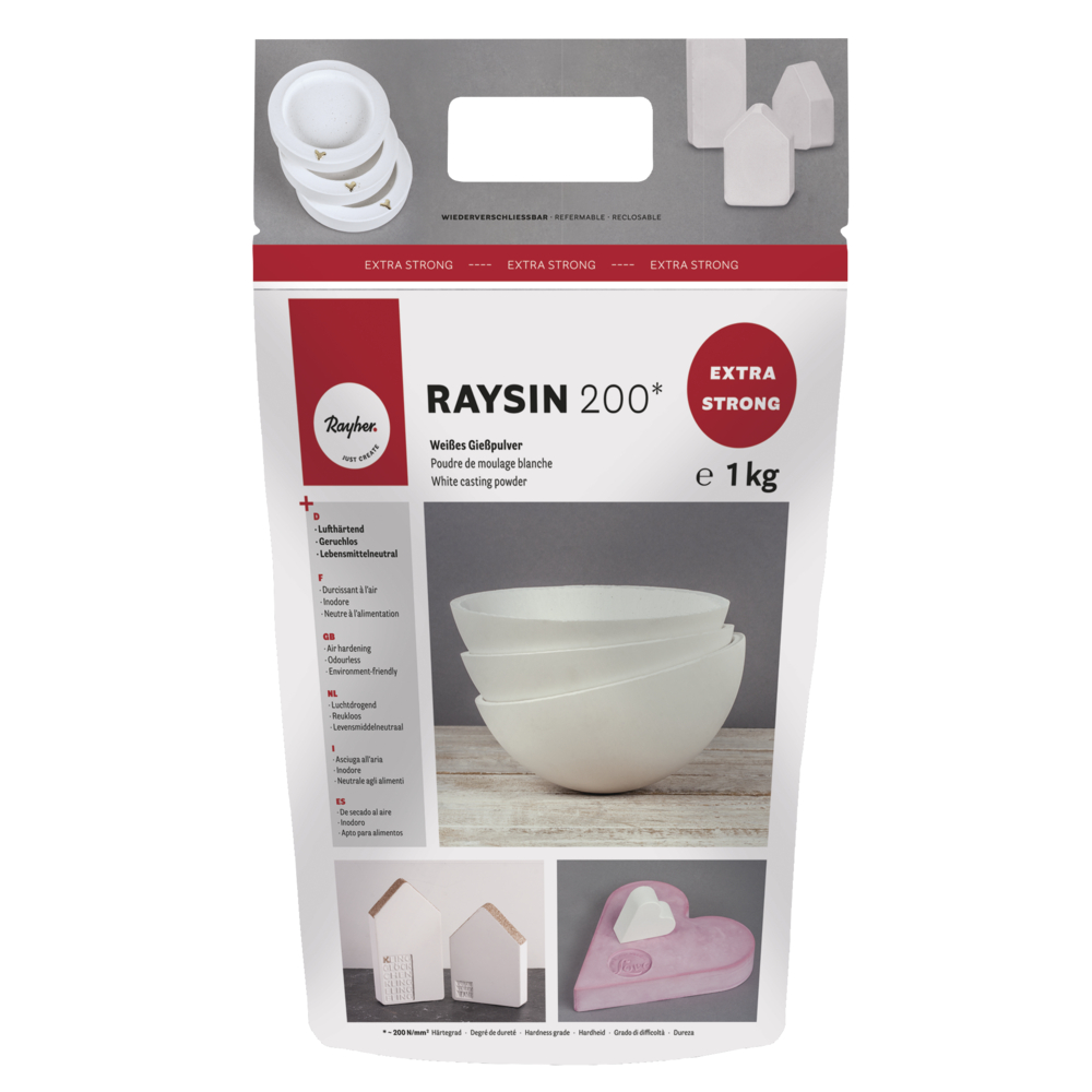 Gießpulver Raysin 200, weiß 1 kg