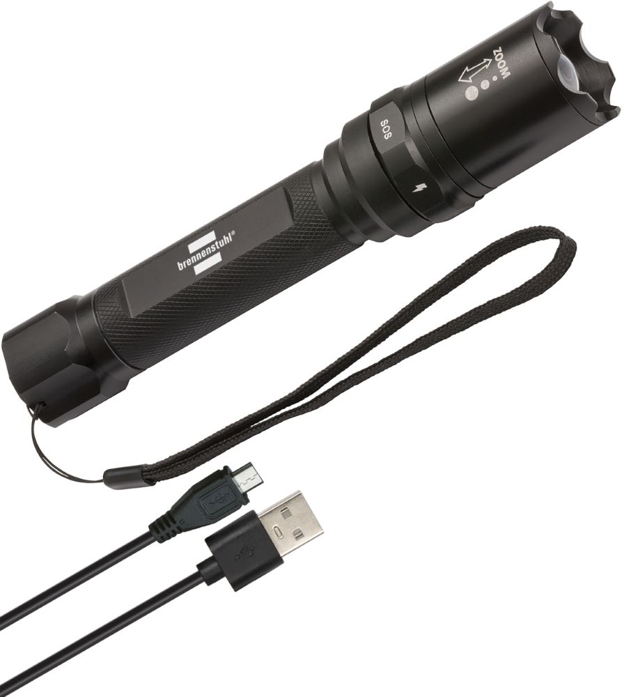 LuxPremium Akku-Fokus-Selektor-LED-Taschenlampe TL 400