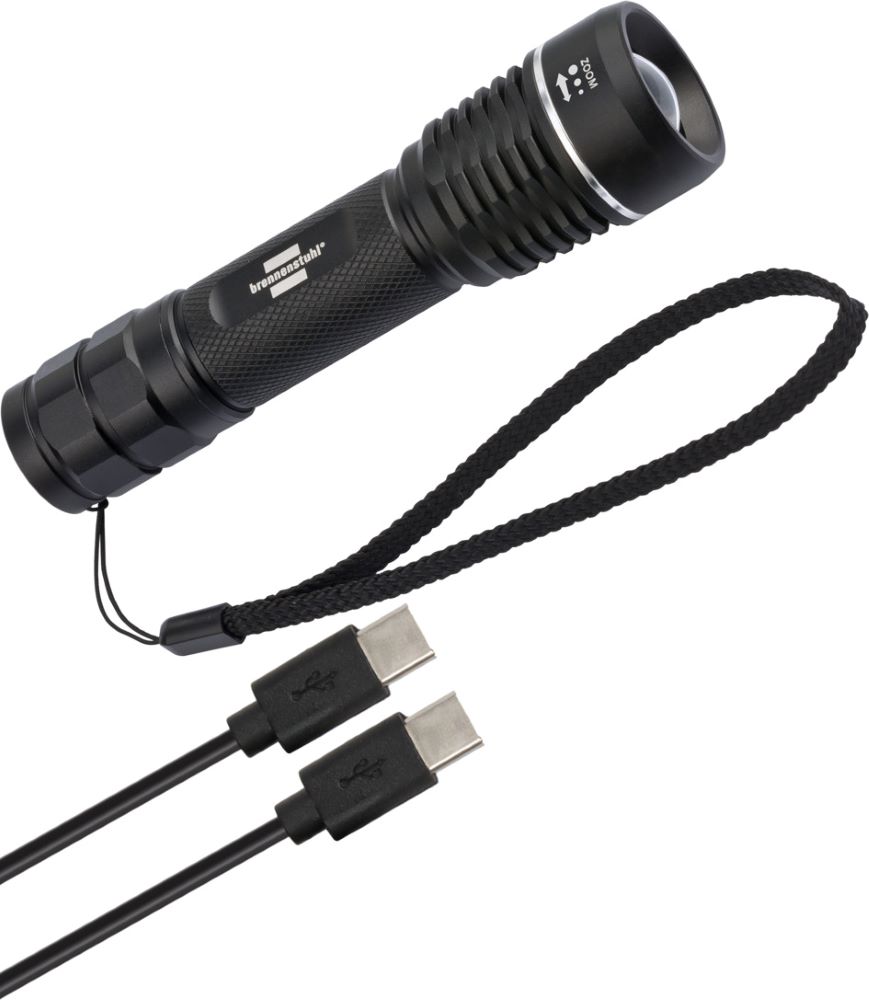 LuxPremium Akku-Fokus-LED-Taschenlampe TL 601 AF IP67