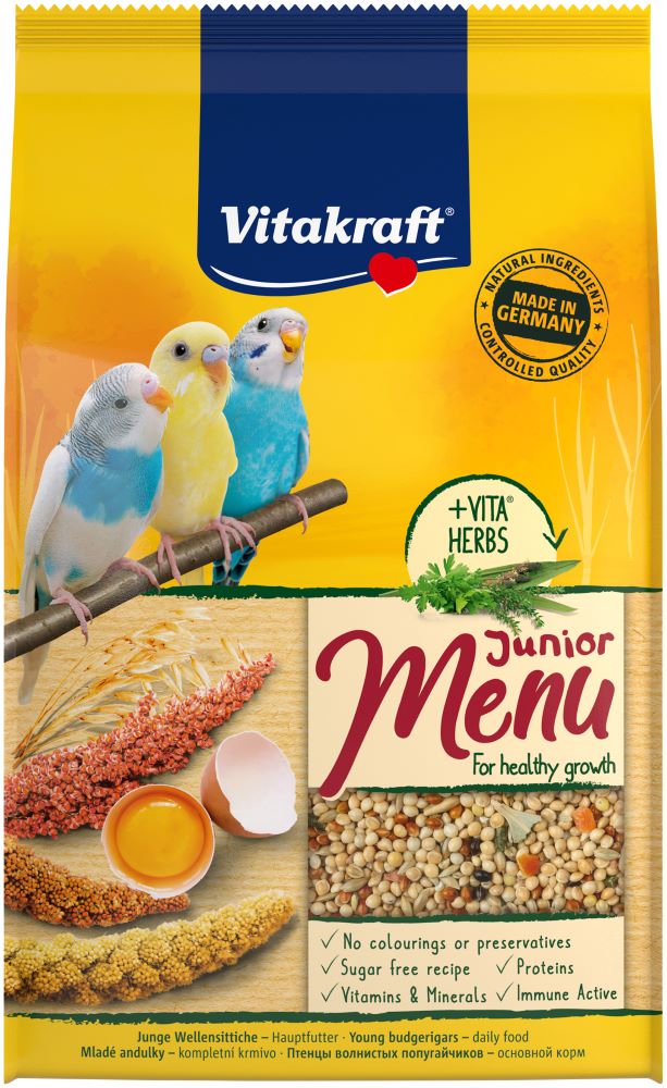 Vitakraft Junior Menü für Wellensittiche 500 g