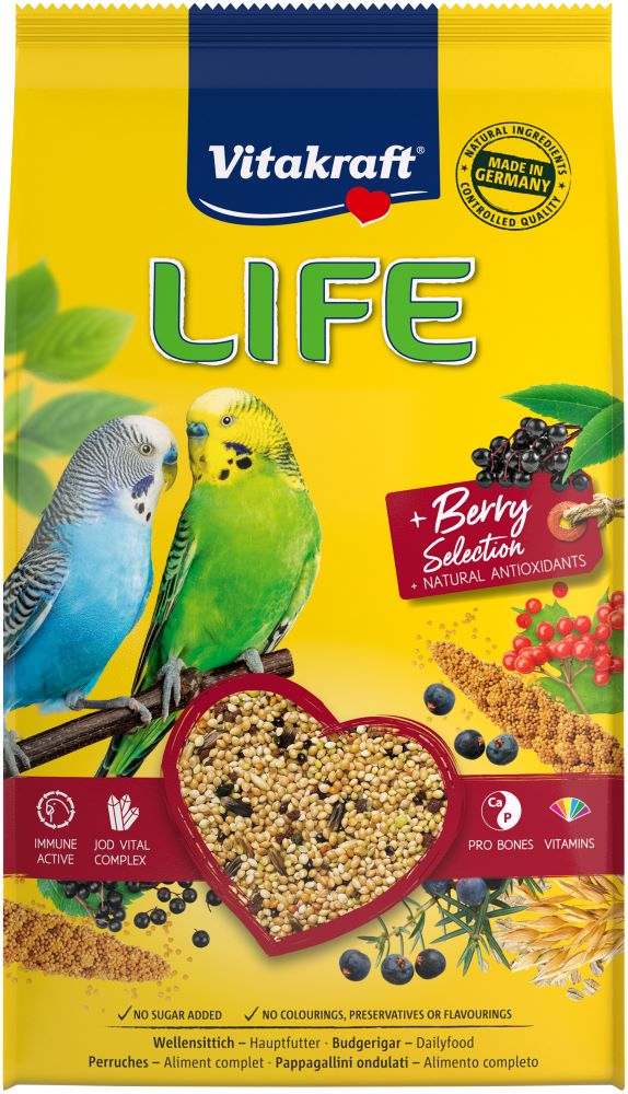 Vitakraft Life für Wellensittiche 800 g