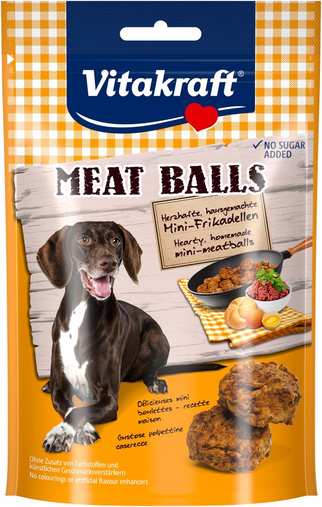 Vitakraft Hundesnacks Meat Balls, 80 g