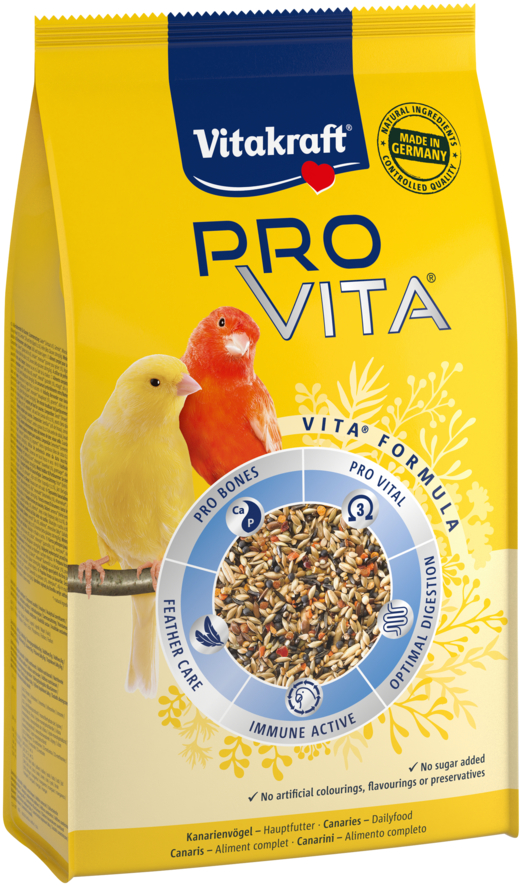 Vitakraft Pro Vita, Kanarienvogel Futter – 800g