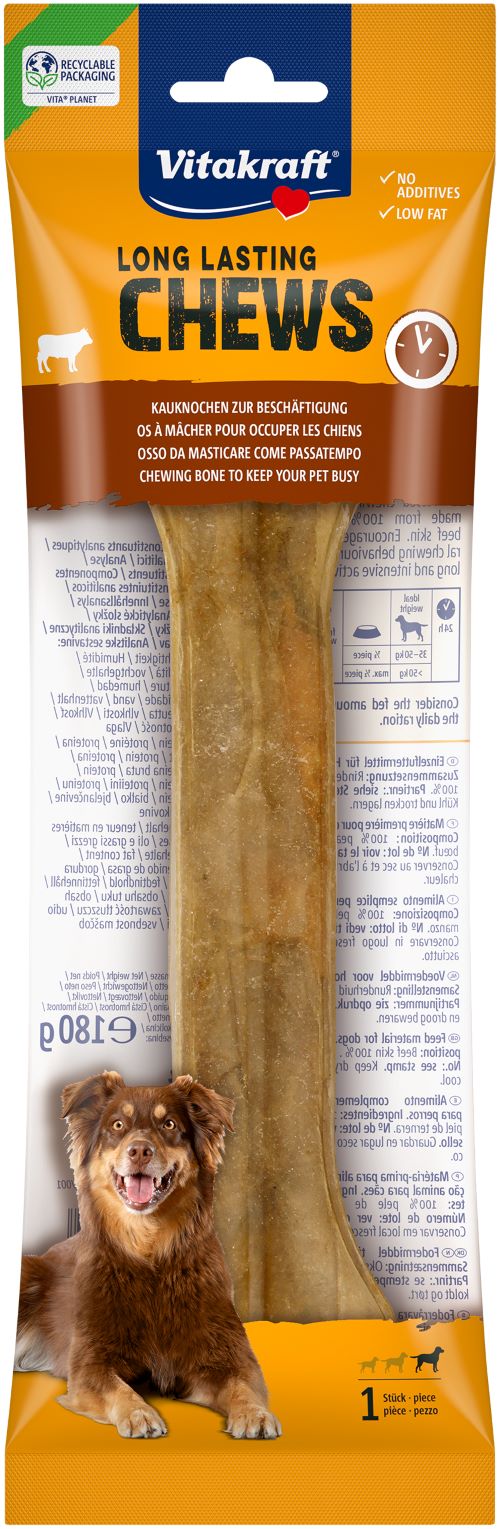 Vitakraft Long Lasting Chews Kauknoten, gepresst 22 cm