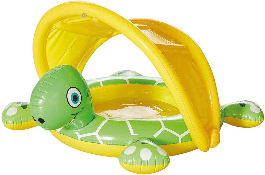 Babypool Schildkröte mit Sonnendach 94 x 84 x 58 cm