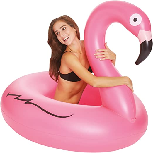 Happy People Schwimmreifen Flamingo