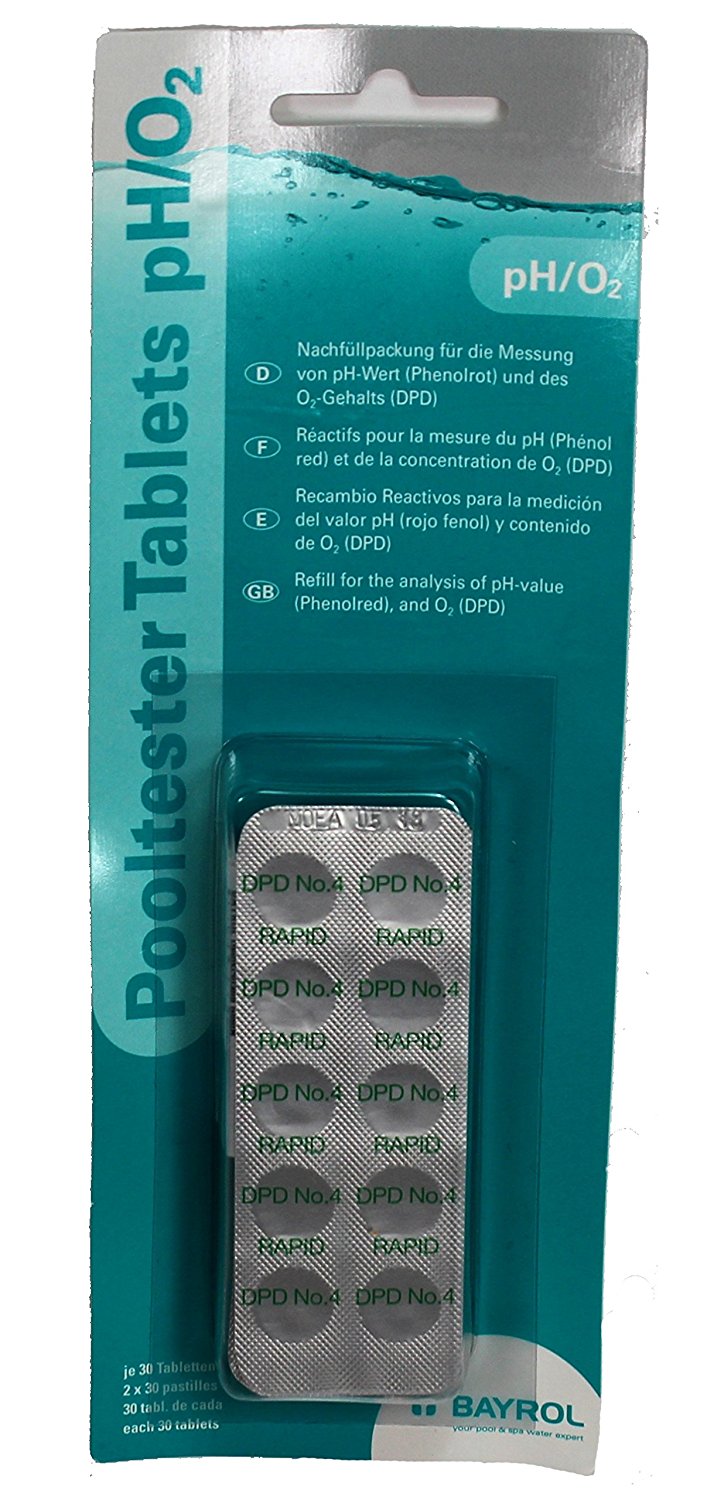 Bayrol Pooltester pH/O2 Nachfülltabletten