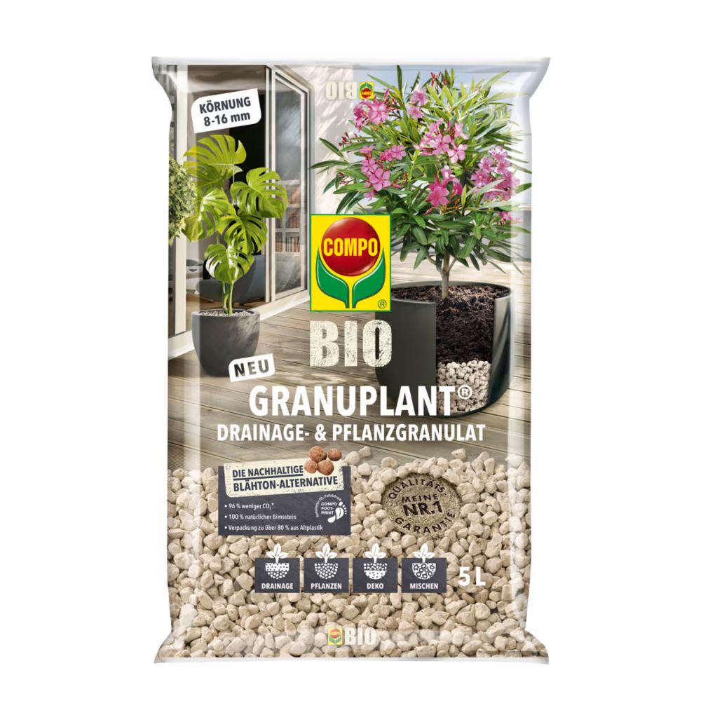 BIO Granuplant Drainage- & Pflanzgranulat 5L