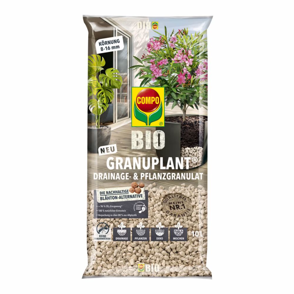 BIO Granuplant Drainage- & Pflanzgranulat 10 L
