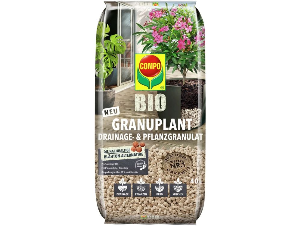 BIO Granuplant Drainage- & Pflanzgranulat 40 L