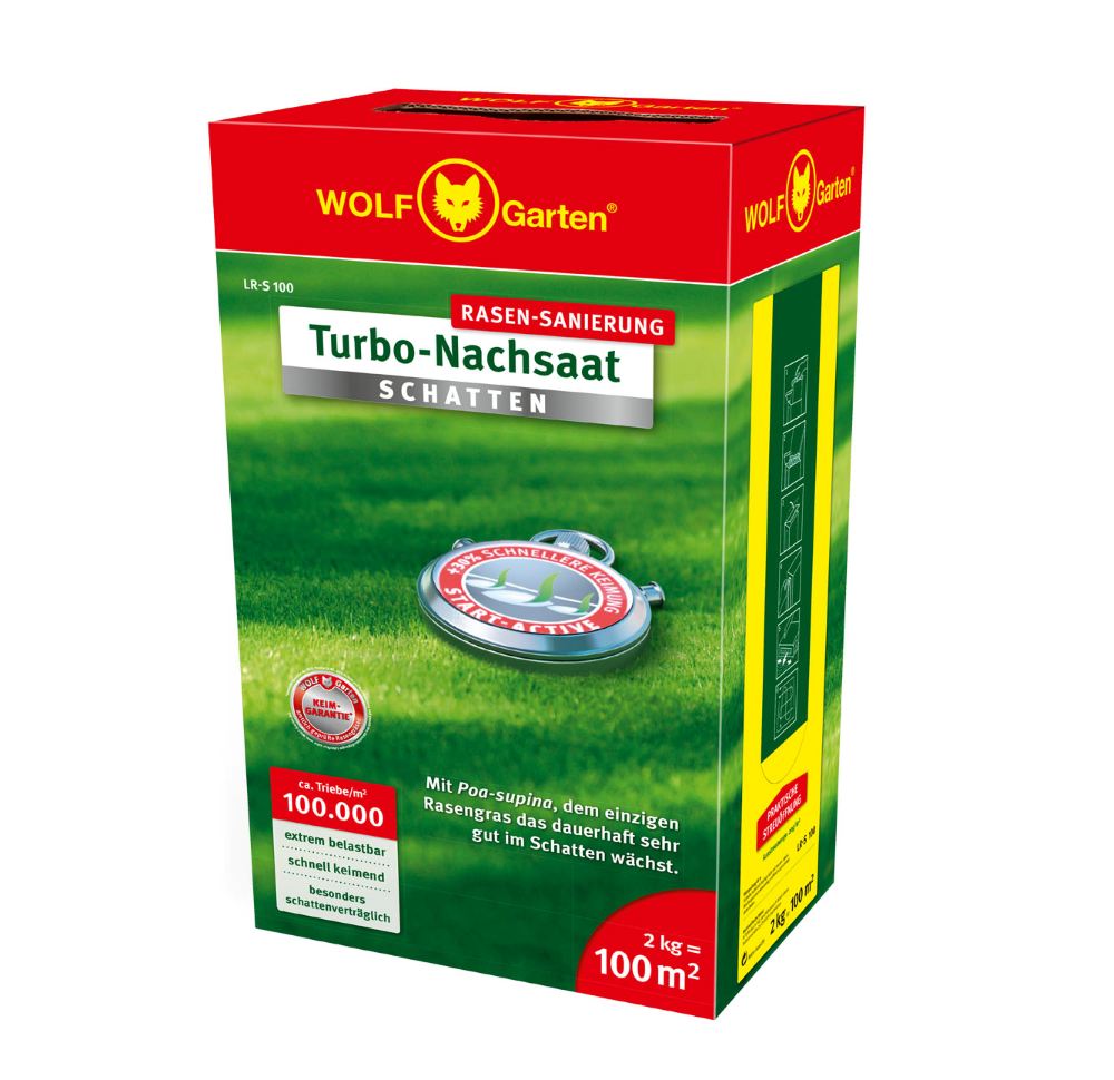 Wolf Garten LR-S 100 Turbo-Nachsaat Schatten 2kg