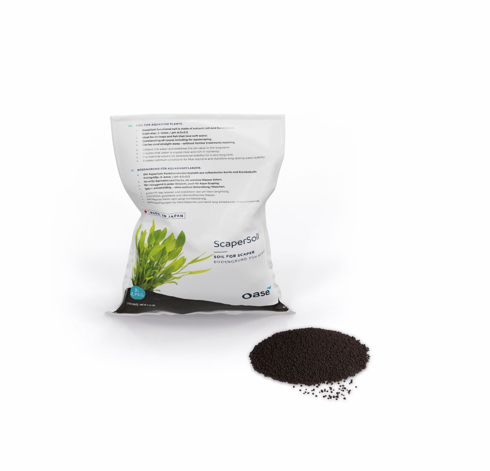 Oase ScaperLine Soil 3 l, schwarz