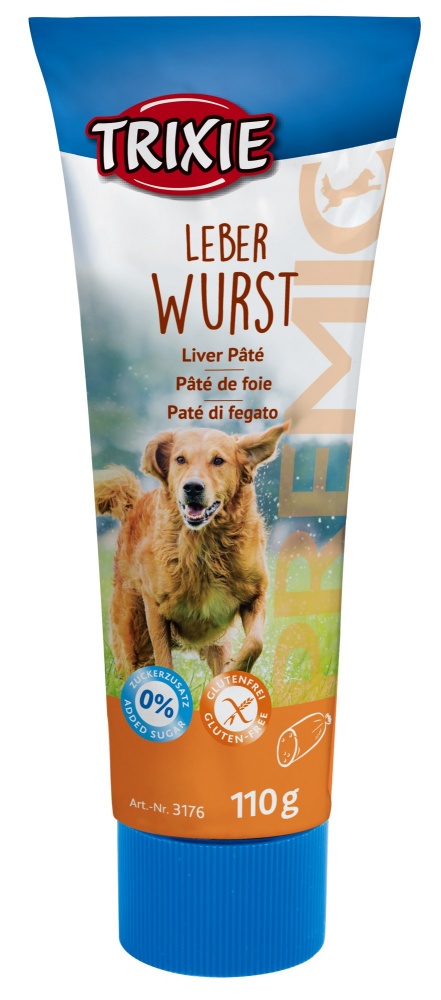 Trixie Premio Leberwurst für Hunde 110 g