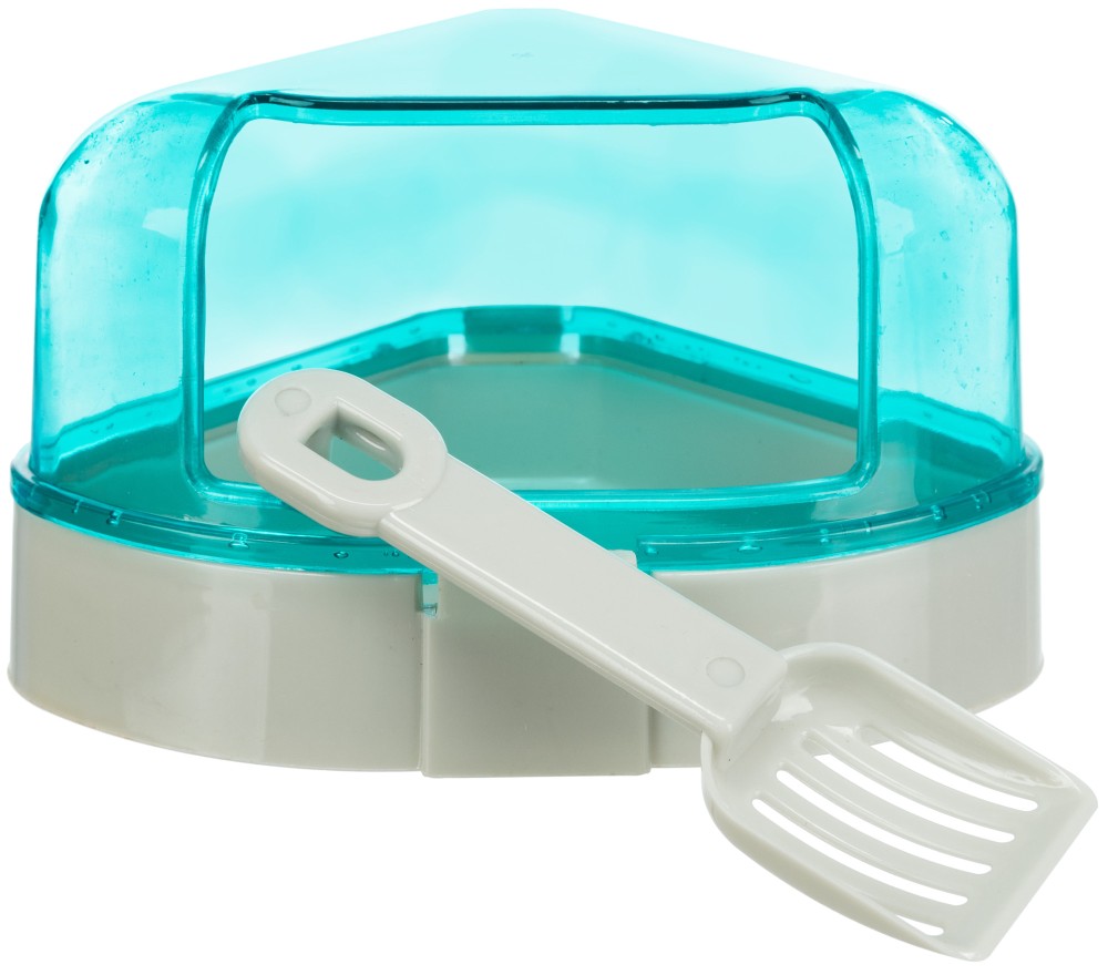 Trixie Ecktoilette mit Dach