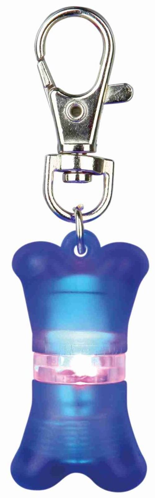 Trixie Flasher für Hunde, blau 2 x 4 cm
