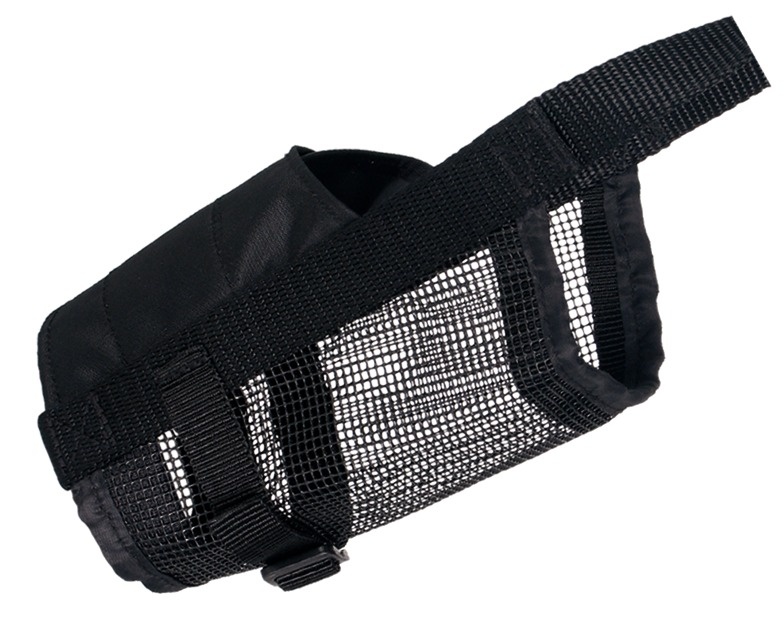 Trixie Maulkorb mit Netzeinsatz L-XL 28-46 cm