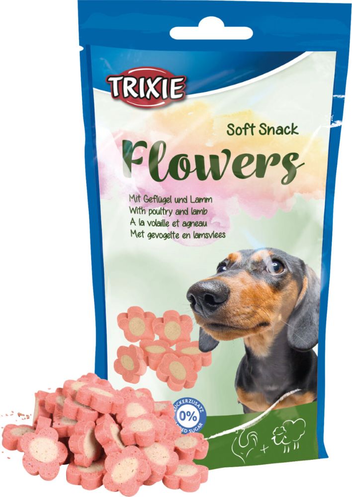 Trixie Soft Snack Flowers, 75 g