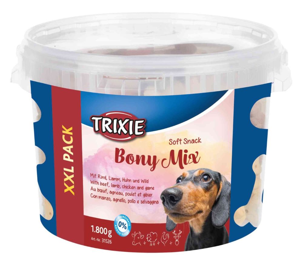 Trixie Soft Snack Bony Mix, XXL Pack, 1.800 g