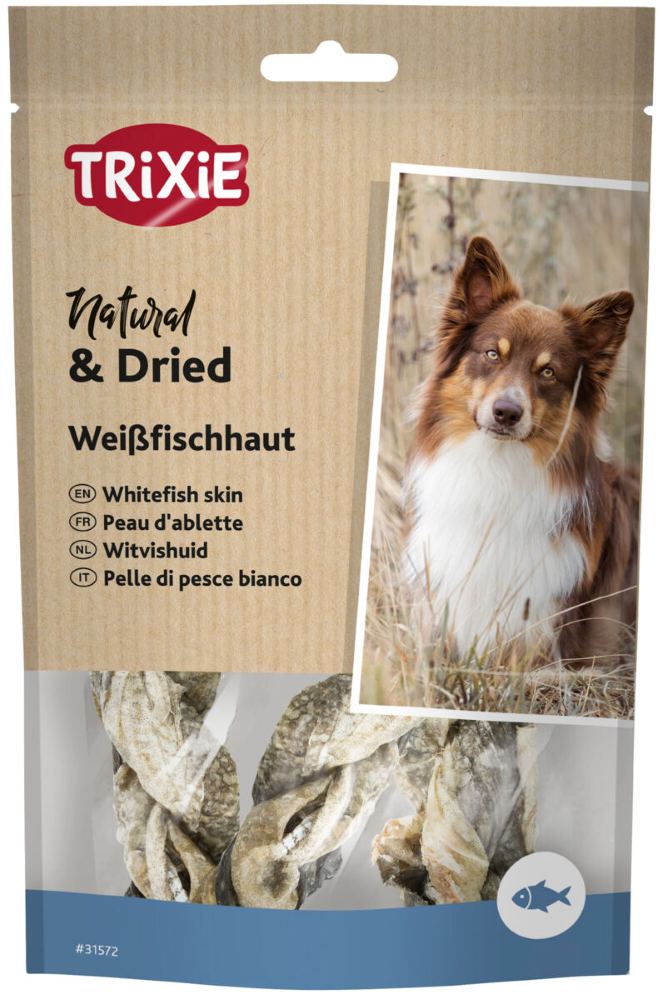 Trixie Natual & Dried Weißfischhaut, 60 g