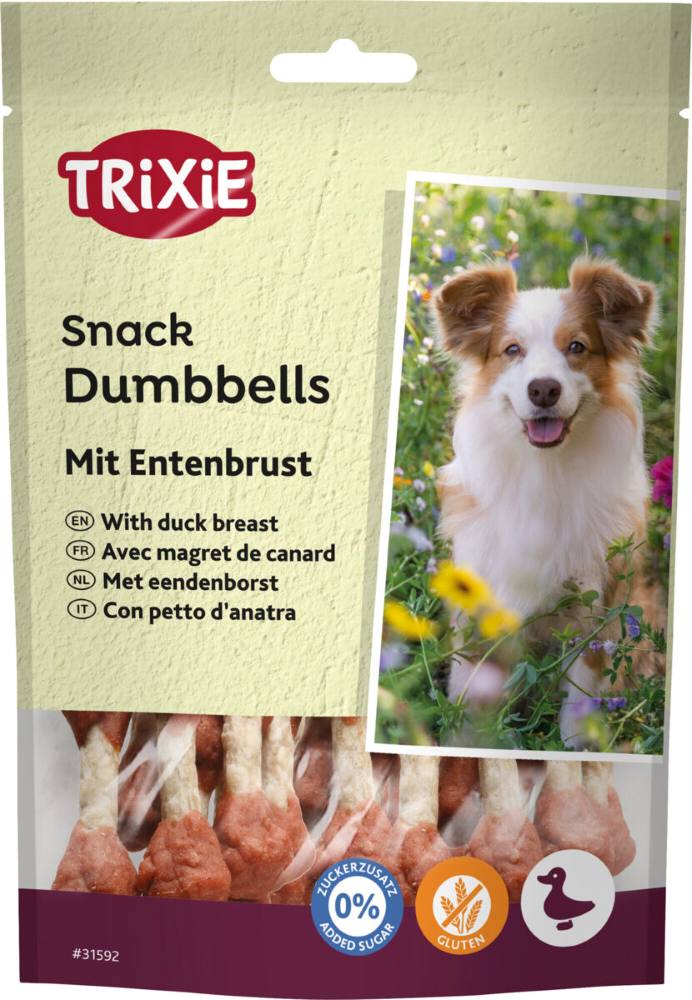 Trixie Dumbbells mit Entenbrust, 80g