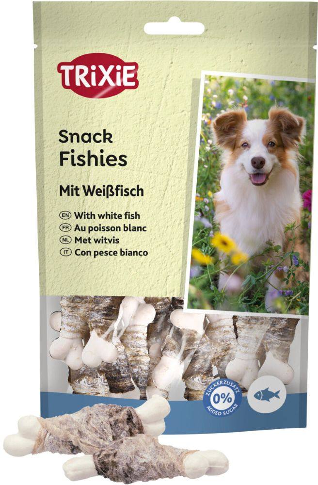 Trixie Snack Fishies mit Weißfisch