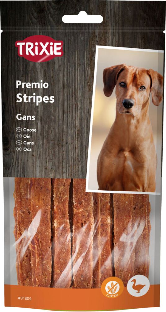 Trixie Premio Stripes – Gans, 65 g