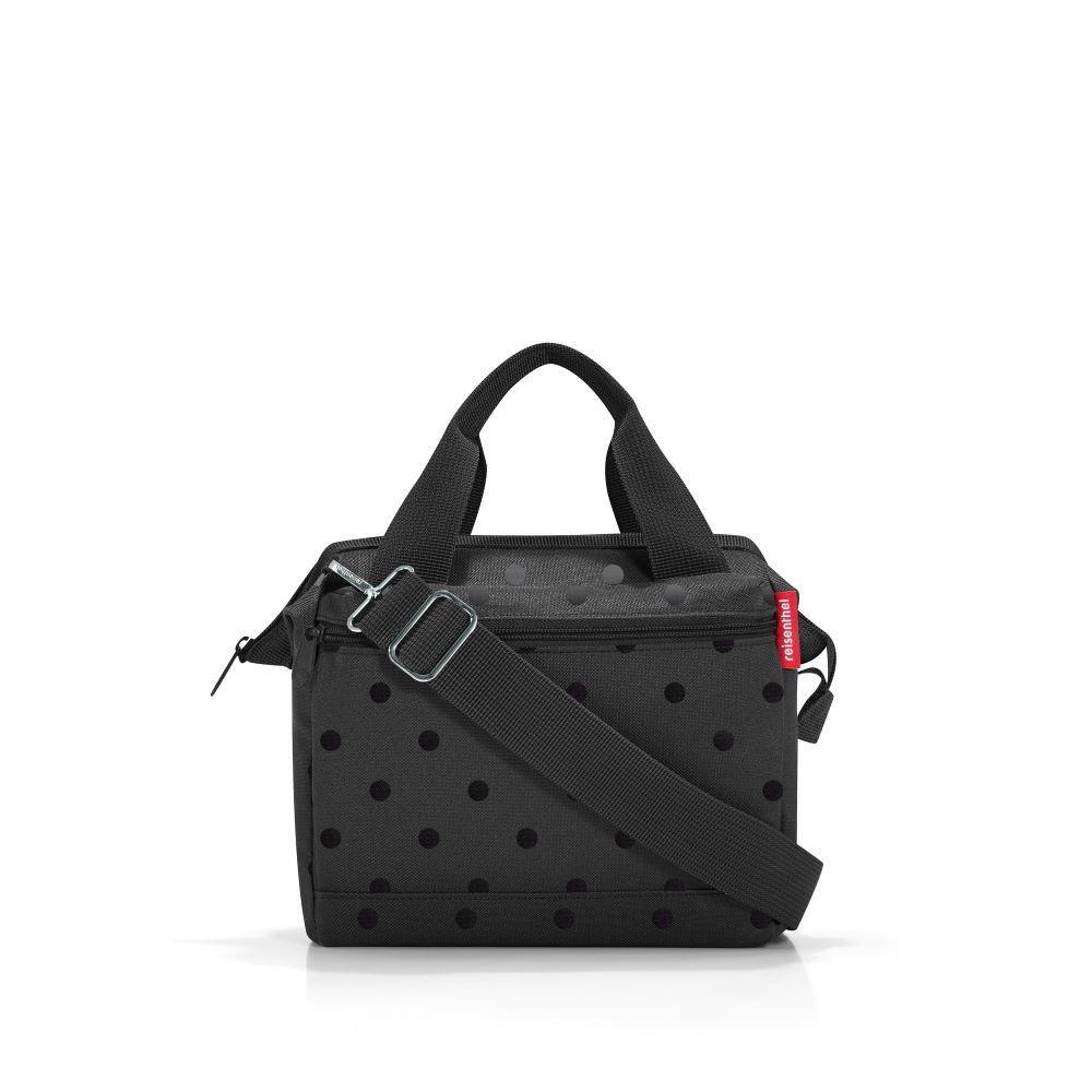 Reisenthel Allrounder cross glossy dots black