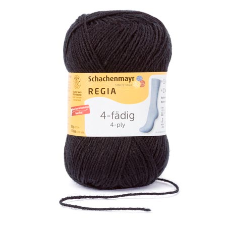 Wolle Regia, schwarz