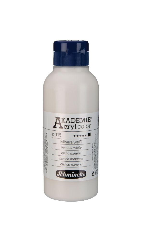 Akademie-Acryl, Mineralweiß, 250 ml