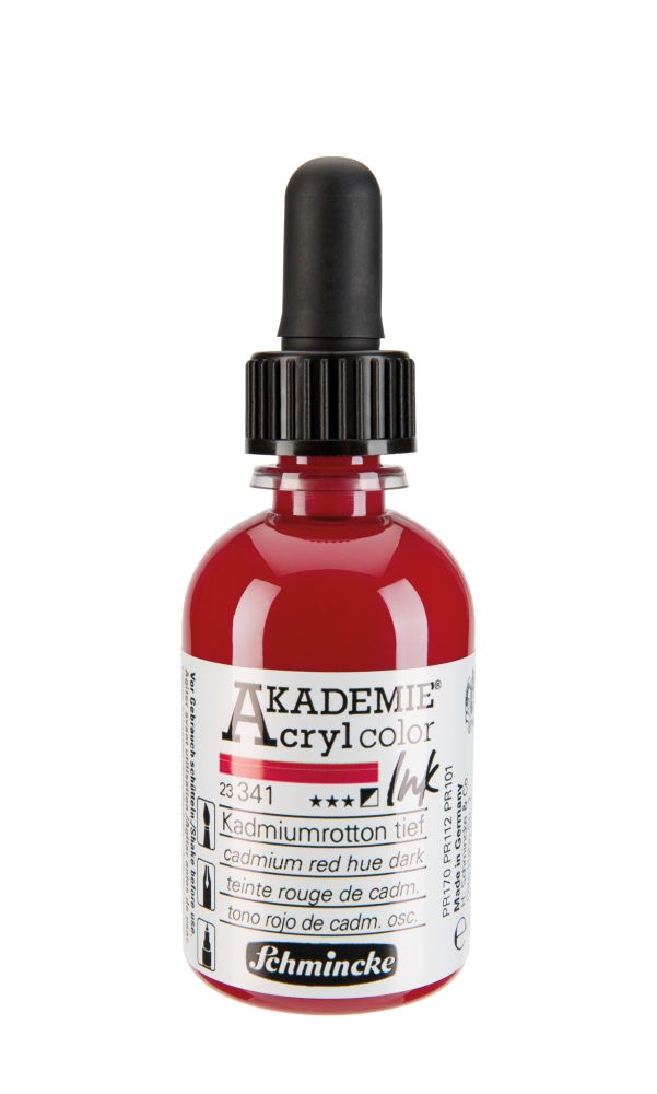 Akademie Acryl kadmiumrotton tief 50ml