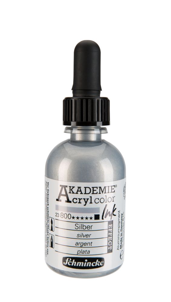 Akademie Acryl silber 50 ml