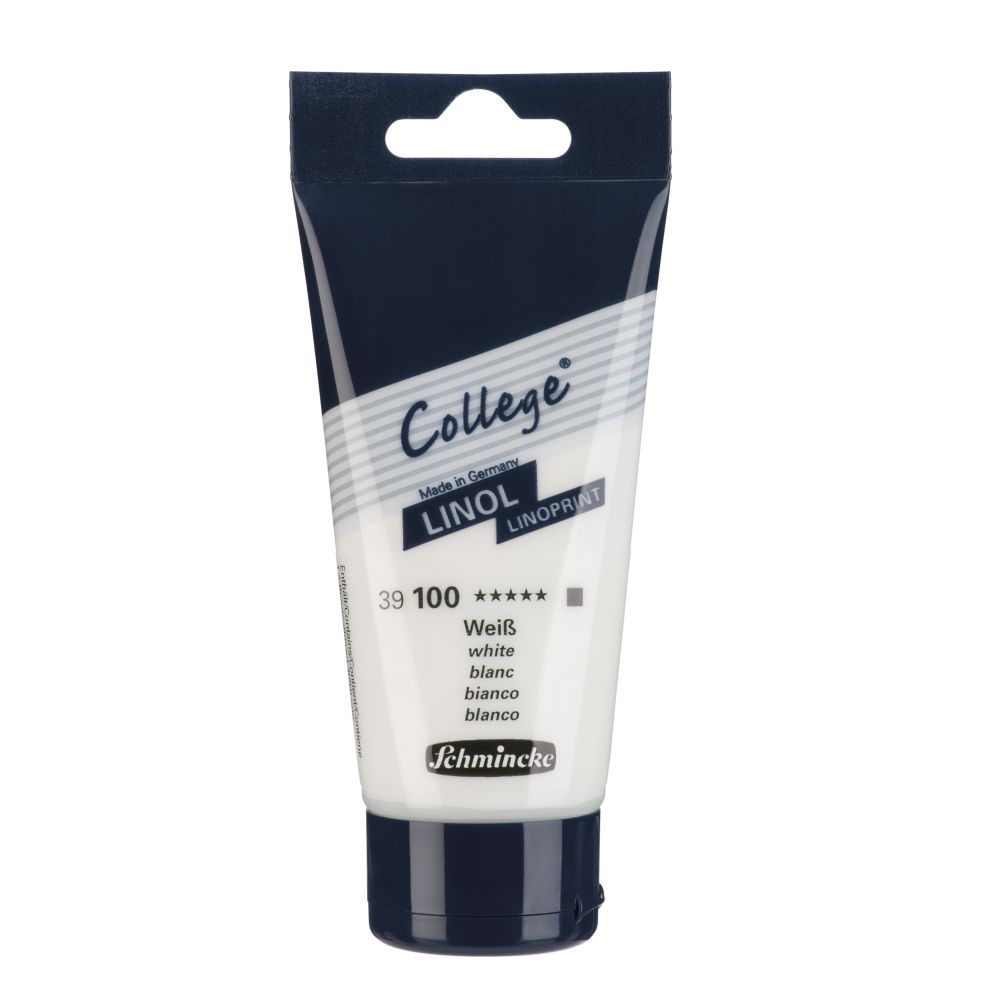 College Linol weiß 75 ml