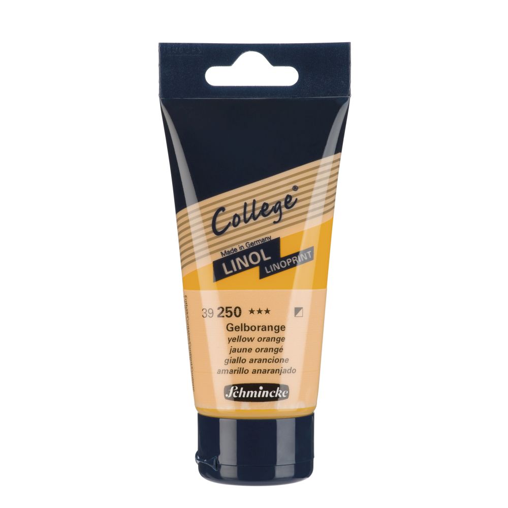 College Linol gelborange 75 ml