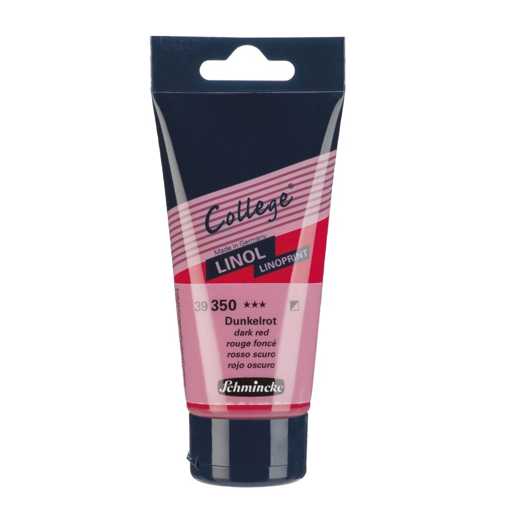 College Linol dunkelrot 75 ml