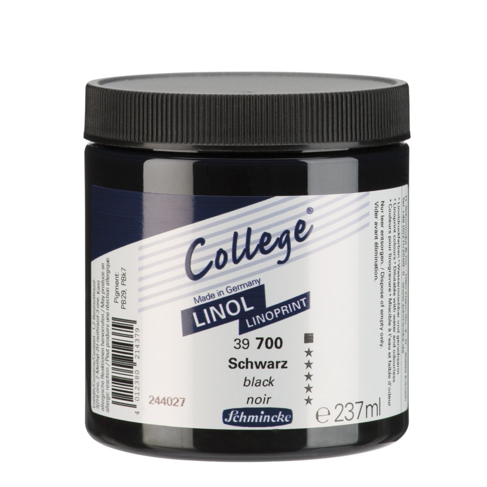 College Linol schwarz 237 ml