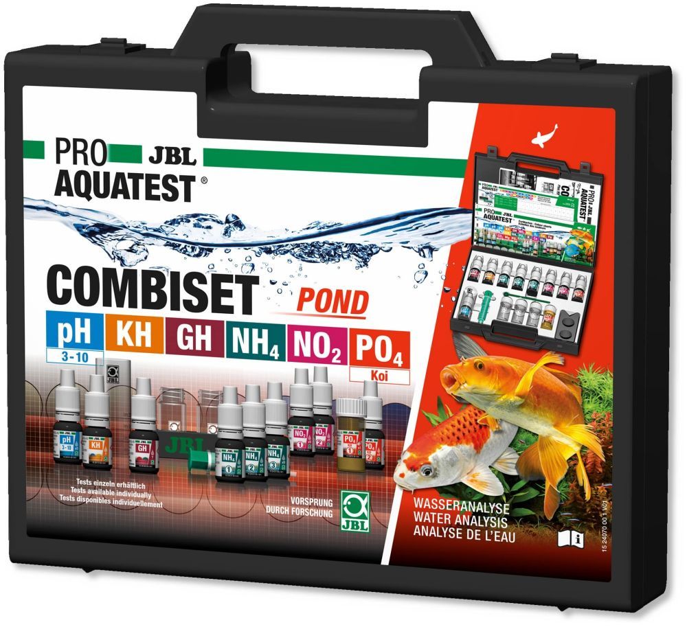 JBL Pro AquaTest Combiset Pond Testkoffer