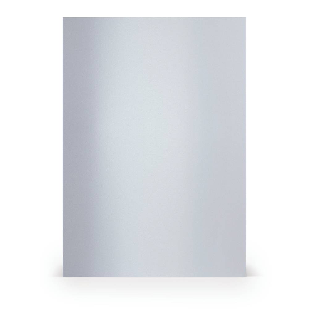 Rayher Paperado Karton DIN A4, weiß metallic