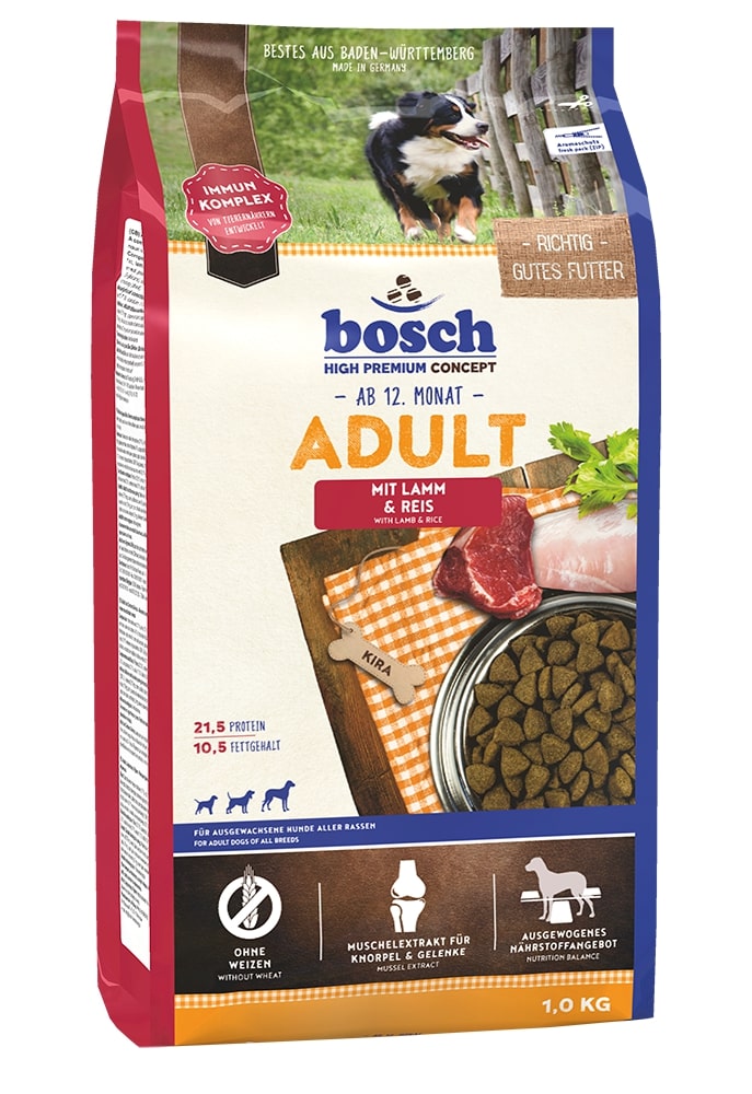 Bosch Adult mit Lamm & Reis, 1 kg