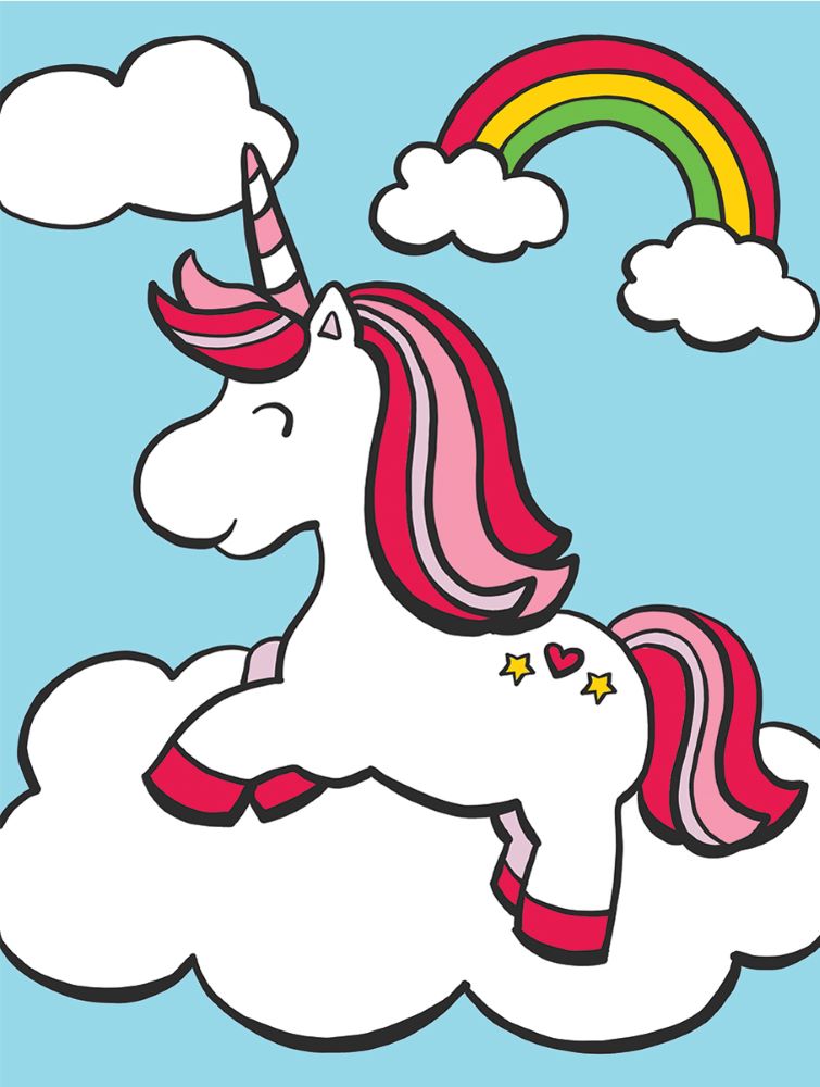 Malen nach Zahlen, My First Einhorn