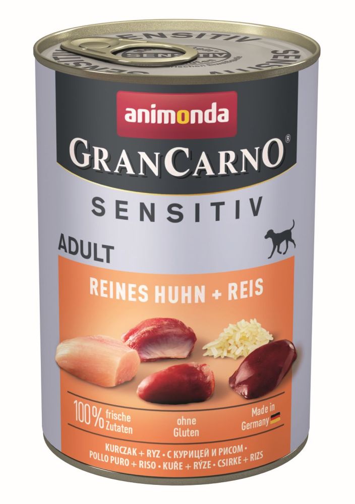 GranCarno Adult Sensitiv Reines Huhn + Reis, 400 g
