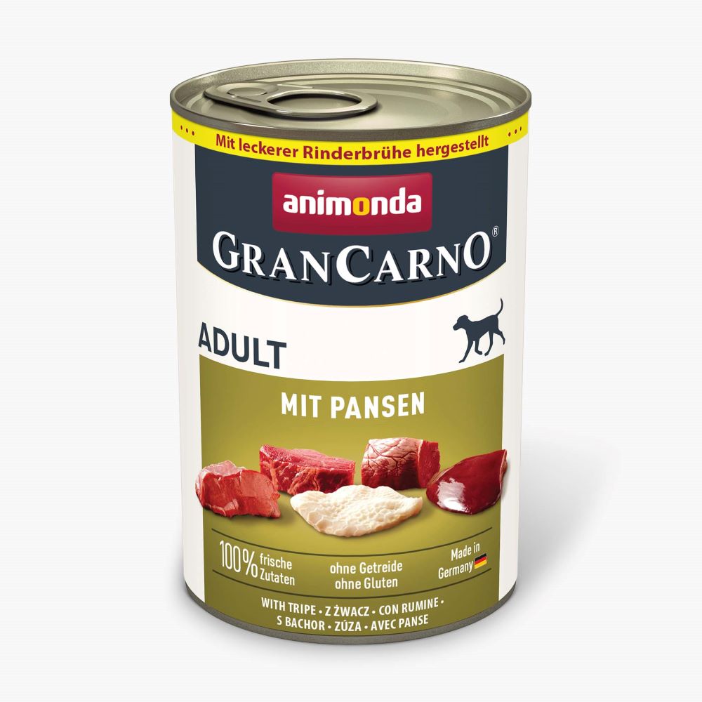 GranCarno Adult mit Pansen 400g