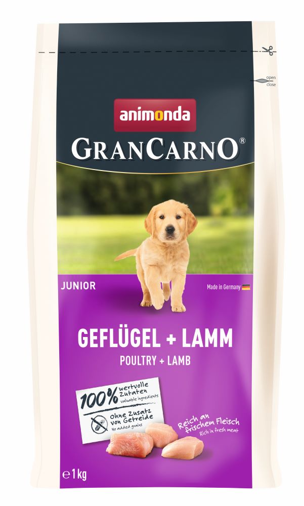 GranCarno Junior Geflügel + Lamm, 1 kg