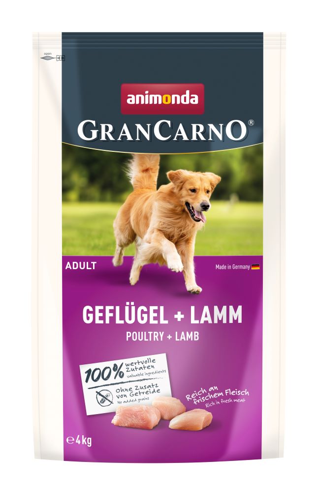 GranCarno Adult Geflügel + Lamm, 4 kg