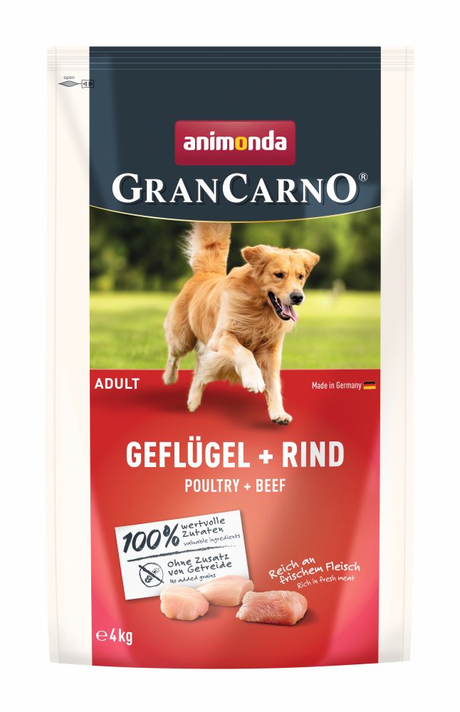 GranCarno Adult Geflügel + Rind, 4 kg