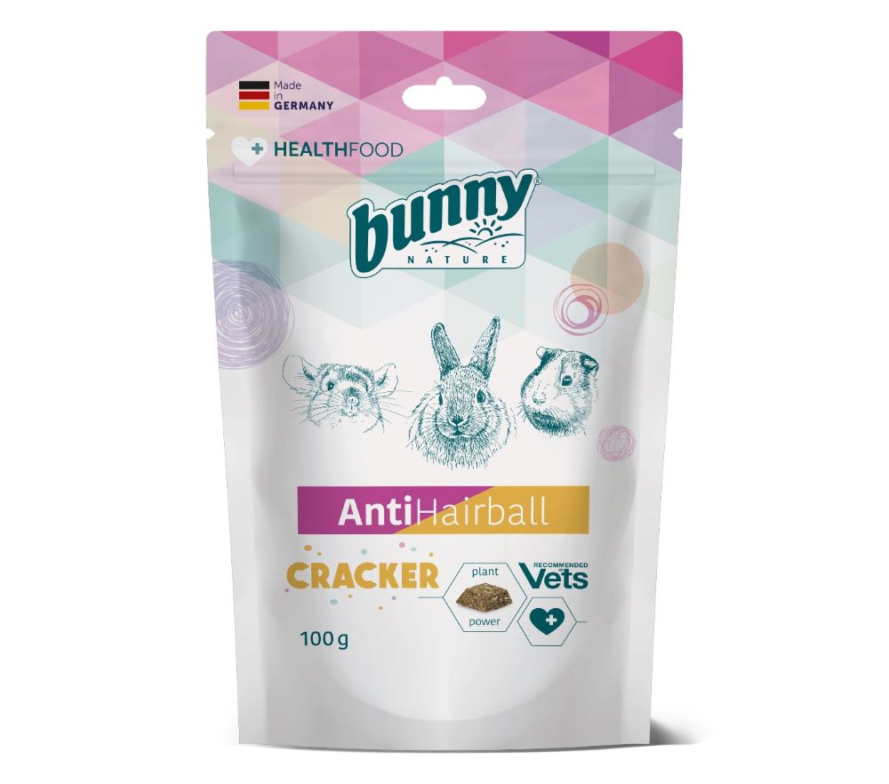 bunny Antihairball Cracker 100g